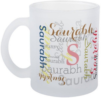 

Exoctic Silver Saurabh Ceramic Mug(330 ml), Multicolor