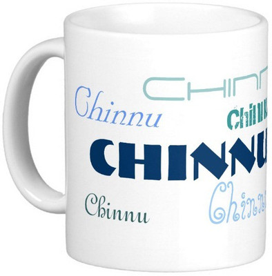 

Exoctic Silver CHINNU Ceramic Mug(330 ml), Blue
