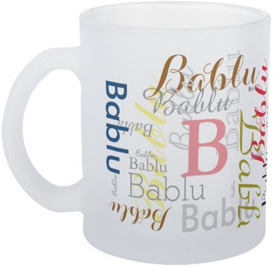 

Exoctic Silver Bablu Ceramic Mug(330 ml), Multicolor