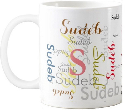 

Exoctic Silver Sudeb Ceramic Mug(330 ml), Multicolor