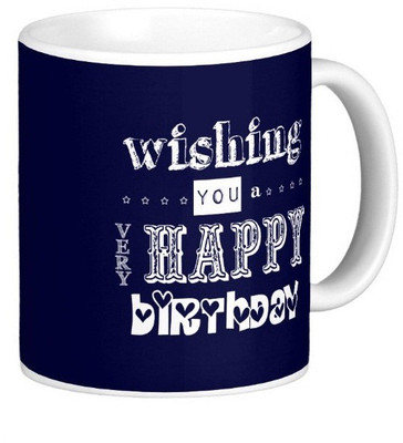 Exocticaa Happy Birthday Series B 04 Ceramic Coffee Mug(325 ml)