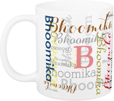 

Exoctic Silver Bhoomika Ceramic Mug(330 ml), Multicolor