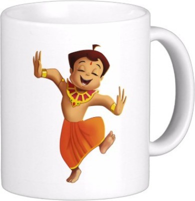 GNS Chhota Bheem Series 03 Ceramic Coffee Mug(325 ml)