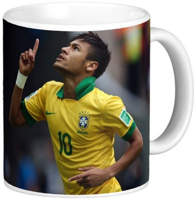 

Exoctic Silver Neymar Jr. Collection 010 Ceramic Mug(300 ml), Multicolor