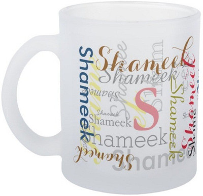 Exoctic Silver Shameek Ceramic Mug(330 ml), Multicolor