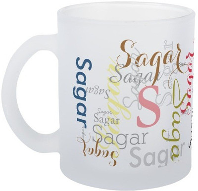 

Exoctic Silver Sagar Ceramic Mug(330 ml), Multicolor