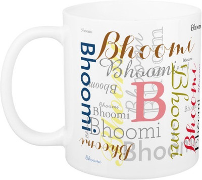 Exoctic Silver Bhoomi Ceramic Mug(330 ml), Multicolor