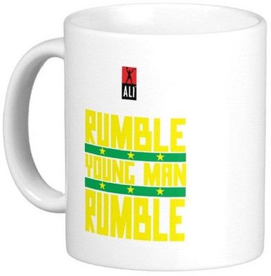 

Exoctic Silver Mohamad Ali Quotes 16 Ceramic Mug(300 ml), Multicolor
