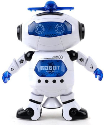 MS Enterprises Dancing Robot with Swinging Arms & Head with Lights & Music (Multicolor)(Multicolor)