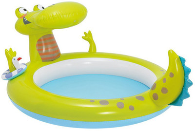 

Kiditos Inflatable Gator Spray Pool(Green)