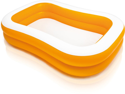 

Kiditos Inflatable Mandarin Swim Center Family Pool (Water Capacity 518 Litre)(Orange)