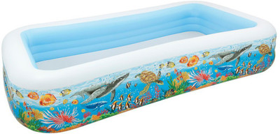 

Kiditos Inflatable Swim Center Family Pool (Water Capacity 1020 Litre)(Blue)
