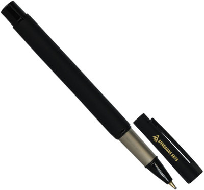 

Sondagar Arts Slim Matte Black Roller Ball Pen