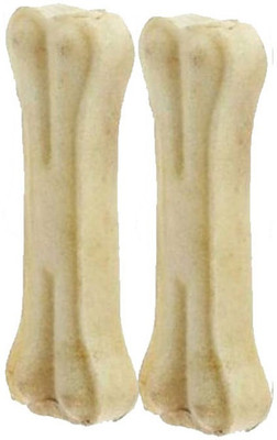 

Delicacy Pet Food & Supplies Bones White Dog Chew 6 Inch Pack of 2 Beef Dog Chew(256 g, Pack of 2)