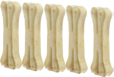 

Delicacy Pet Food & Supplies Bones White Dog Chew 8 Inch Pack of 5 Beef Dog Chew(1.01 kg, Pack of 5)