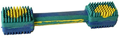 

Pets Empire High Quality Brush Shape Rubber Toy For Puppy- Medium Color May Vary Rubber Bone For Dog