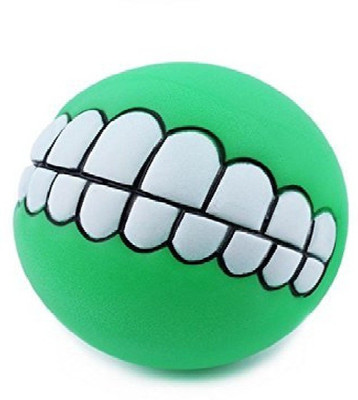 

Pets Empire Dog Ball Teeth Silicon Toy Rubber Squeaky Toy For Dog