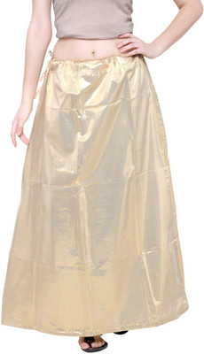 PKYC AM-GoldLShimmerPtc50 Cotton Blend Petticoat(XL)