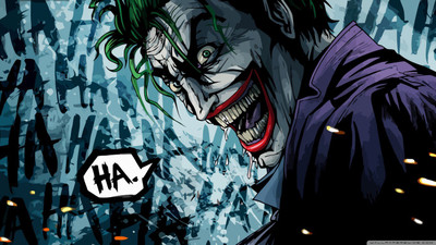 

Comics Joker Batman Fine Art Paper Print Poster Photographic Paper(12 inch X 18 inch, Rolled)