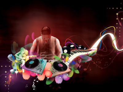 

Music Dj Hip Hop DJ Electro Music Hadi Bakalim HD Wallpaper Background Fine Art Print(12 inch X 18 inch, Rolled)