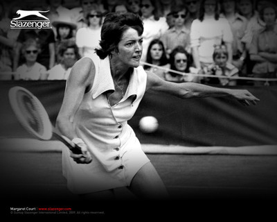

Sports Margaret Court Tennis Wall Poster Paper Print(12 inch X 18 inch, Rolled)