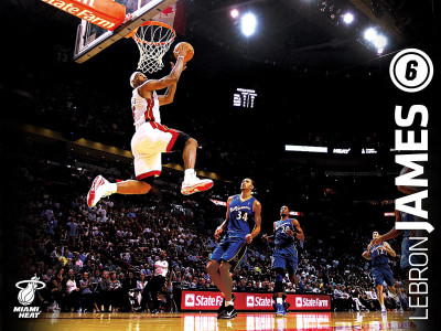 

Akhuratha Poster Sports Miami Heat Basketball HD Wallpaper Background Fine Art Print(12 inch X 18 inch, Rolled)
