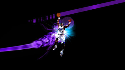 

Akhuratha Poster Sports Karl Malone Basketball HD Wallpaper Background Fine Art Print(12 inch X 18 inch, Rolled)