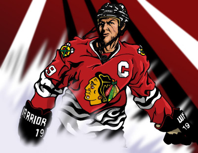 

Sports Chicago Blackhawks Basketball Wall Poster Paper Print(12 inch X 18 inch, Rolled)