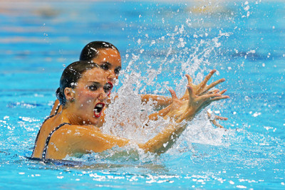 

Sports Synchronized Swimming Wall Poster Paper Print(12 inch X 18 inch, Rolled)