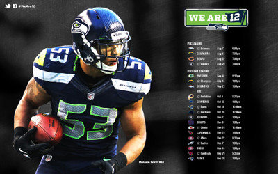

Sports Seattle Seahawks Football Wall Poster Paper Print(12 inch X 18 inch, Rolled)