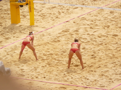 

Akhuratha Poster Sports Beach Volleyball HD Wallpaper Background Fine Art Print(12 inch X 18 inch, Rolled)