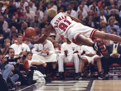 

Akhuratha Poster Sports Miami Heat Basketball Dennis Rodman HD Wallpaper Background Fine Art Print(12 inch X 18 inch, Rolled)