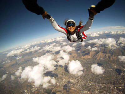 

Sports Skydiving Wall Poster Paper Print(12 inch X 18 inch, Rolled)