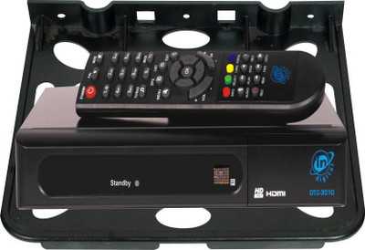 Thrive Amazing Heavy Plastic Body Set Top Box Stand | Set Top Box Tray for Living Room & Bedroom Plastic Wall Shelf(Number of Shelves - 1) available at flipkart for Rs.138