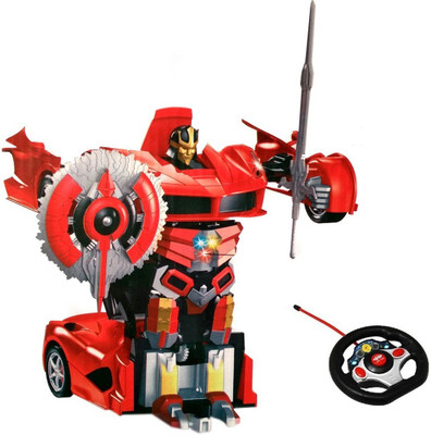 

VShine 1:14 Remote control One Touch Deformation Transformer Car - Autobot - Model LaFerrari (Red)(Red)