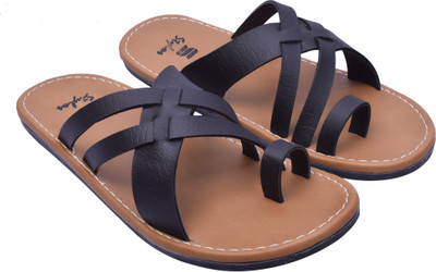 Stylos Men Black Sandals Stylos Men Black Sandals