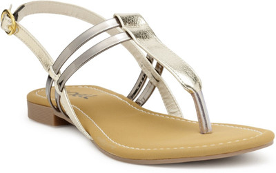 

Nell Women silver Flats