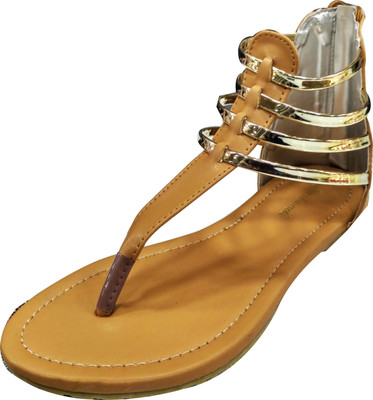 Fashionitz Women Tan Flats