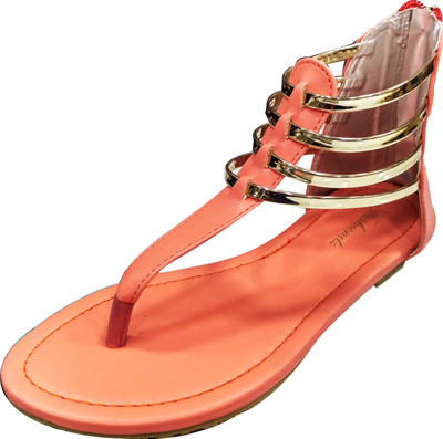 

Fashionitz Women Peach Flats
