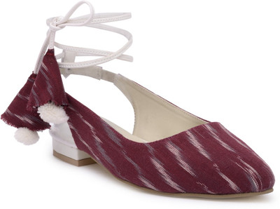

Kanabis Women Maroon Flats