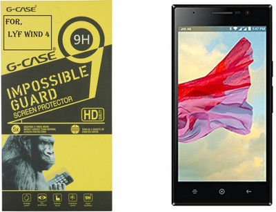 

G-case Impossible Screen Guard for Reliance Lyf Wind 4, Transparent
