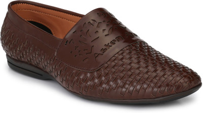 

Asken Atelier Slip On For Men(Brown
