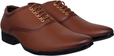 

Zixer Formal Oxford For Men(Brown, Tan