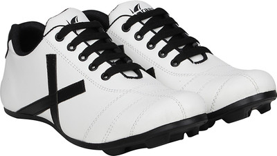 

Kraasa Athletic Football Shoes For Men(White, Black