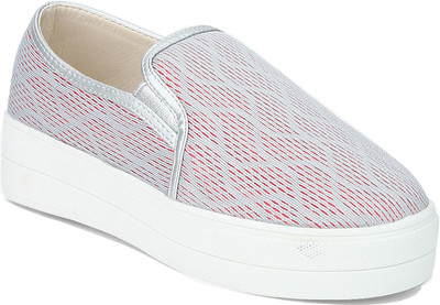 

Klaur Melbourne Slip On Sneakers For Women(Grey