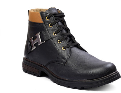 

Red Rose Boots For Men(Black, Tan