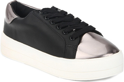 Klaur Melbourne Sneakers For Women(Black, Grey