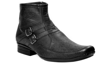 

JK Port Men New Casual Boots For Men(Black