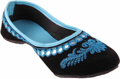

Shopping World Jutis For Women(Black, Blue