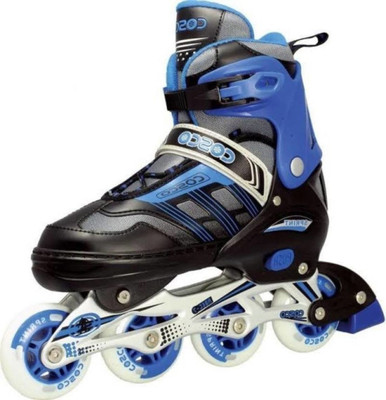 

Cosco Sprint Skate In-line Skates - Size 2-5 UK(Multicolor), Red;black